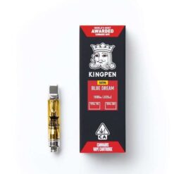 Blue Dream kingpen Vape Cartridge, blue dream kingpen cartridge, kingpen cartridges price, king pen near me, cartridges for sale