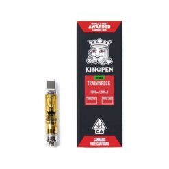 Buy Kingpen Trainwreck Vape Cartridge, kingpen trainwreck for sale, trainwreck vape, carts and pens, trainwreck cartridge, king louie og