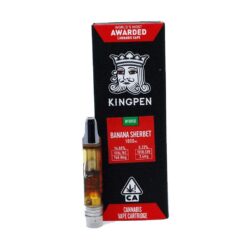 Kingpen Banana Sherbet for sale, buy Kingpen Banana Sherbet, Banana Sherbet Kingpen Cartridge, kingpen vape pen, hybrid cart battery