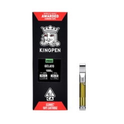 Buy Kingpen Gelato Vape Cartridge, kingpen gelato cartridges for sale, hybrid vape pen, gelato vape pen, 1 gram dab carts